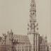 vue sur la façade de l'hôtel de ville de Bruxelles, Grand-Place