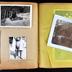 album n°485: "Tunis 1935. Léo 25-12-1935. Départ pour Kisantu. Le frère Gillet (Jésuite) botaniste près d'un jacquier. Dans le Kivu. Le parc Albert. 15-8-36 Costermansville. [...]"