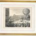"Ascension du ballon le Géant, à Bruxelles, le 26 septembre 1864 d'après une photographie de M. Ghémar, photographe du roi"