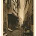 "Strasbourg. 376A. Ruelle." charettes dans une ruelle étroite